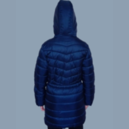 Manteau en duvet est imperméable pour fille